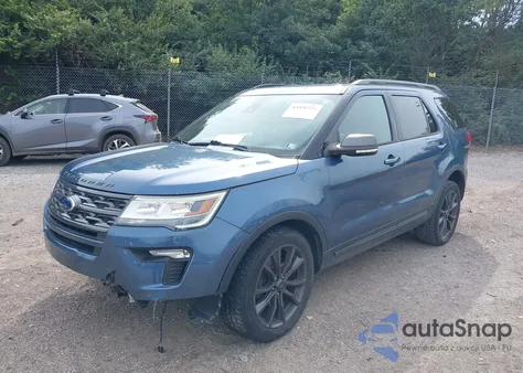 2018 Ford Explorer Xlt z USA, uszkodzony, nr VIN 1FM5K8D86JGB28620